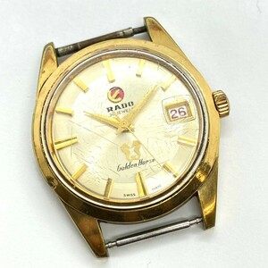 Y021-K44-6306◎ RADO ラドー 30石 Golden Horse ゴールデンホース デイト SS 自動巻き メンズ腕時計 稼働