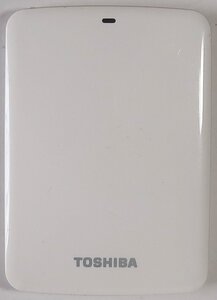 東芝, ポータブルハードディスク, HD-PD10TW 1TB,中古