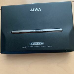 AIWA HS-PL55 ポータブルカセットプレーヤー未確認