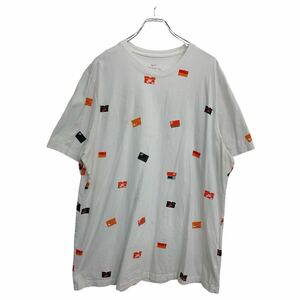 NIKE 半袖 プリント Tシャツ XXLサイズ ナイキ ホワイト 古着卸 アメリカ仕入 t2409-3844