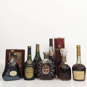 1円〜/Hennessy xo/ヘネシー ナポレオン/レミーマルタン XO/カミュ ナポレオン２本 vsop/クルボアジェナポレオン/700ml 40% 7本セット