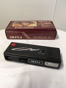 N 家電13】SKINA セキナ EVER-PHOTO SUPERCOLOR 110 カメラ トイカメラ ファミリーカメラ フィルムカメラ？ 昭和レトロ インテリア 現状