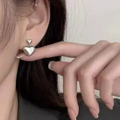 ピアス ハート シルバーアクセサリー