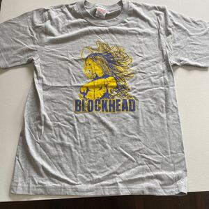 BLOCKHEAD ツアーTシャツ　グレー　半袖　Mサイズ