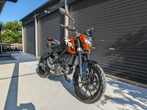 ◆ １円売り切り！ KTM DUKE 125 KTM デューク 通勤 通学 ツーリング トレッキング キャンプにも グロム CB125R XSR125 GSX-R125 ◆