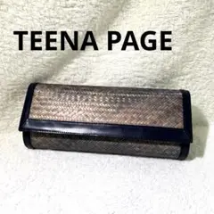 未使用　TEENA PAGE ティーナページ　クラッチバック　パーティカゴバック