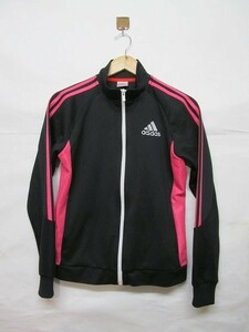 adidas アディダス トラック ジャケット ジャージ レディース M 黒 b15018