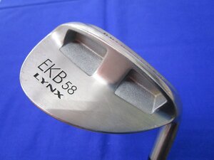 ●リンクス　EKB 58【58度】オリジナルスチール (WEDGE) 中古品●