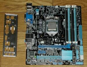 動作確認用CPU、メモリ付き　ASUS　B75M-PLUS　LGA1155