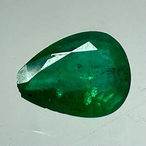 ソ付き!!1円〜!!◆天然エメラルド1.070ct◆d 約7.8×6.0×3.8mm ルース 裸石 宝石 emerald w3/267