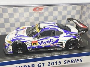 EBBRO エブロ 1/43 ビバック VivaC 86 MC スーパーGT300 2015 #25 45303