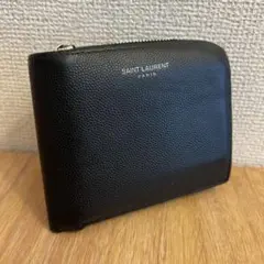 SAINT LAURENT メンズ 財布 ブラック