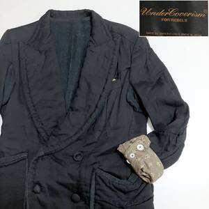  BUT BEAUTIFUL期 UNDERCOVER 2004AW アンヴァレリーデュポン ぬいぐるみ ジャケット 黒 2サイズ アンダーカバー VINTAGE archive 4080236