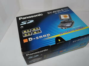 未使用品　Panasonic　SV-AV30-S　2　SDマルチカメラ