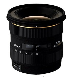 SIGMA 超広角ズームレンズ 10-20mm F4-5.6 EX DC HSM キヤノン用 APS-C専用