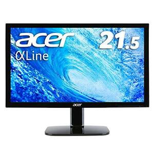 【中古】Acer モニター AlphaLine KA220HQbid 21.5インチ TN 非光沢 フルHD HDMI DVI D-Sub ブルーラ