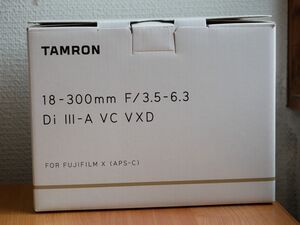 TAMRON タムロン 18-300mm f3.5-6.3 Di III-A VC VXD フジ Xマウント 富士 フジフイルム