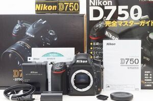 ☆美品☆ Nikon ニコン D750 ボディ 元箱 付属品 ♯24120810