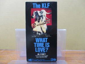 S-941【8cmシングルCD】KLF 愛って何時？ / アメリカよ、愛って何時？what time is love? / america what time is love? / TODP-2332