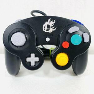 ニンテントー ケームキューフ コントローラー スマブラブラック Nintendo GAMECUBE 任天堂 GC 