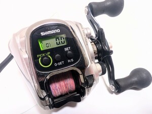 ★１円〜★SHIMANO シマノ　フォースマスター400DH　タチウオ　タイラバ　マルイカ　ライトウイリー用に最適