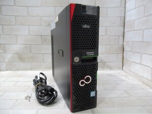 Ω 新TTPC 2029k 保証有 富士通【 PRIMERGY TX1320 M4 】【 OS無 / Xeon E-2124 3.3GHz / 2TB SATA 2.5インチ×2 / 8GB 】鍵付