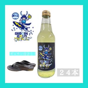 【小田原発！】　湘南ゴールドサイダー　340ml×24本　果汁３％　ギョサンプレゼント 