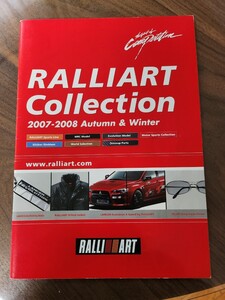 ラリーアート/RALLIART/コレクションカタログ/2007-2008秋、冬/グッズカタログ/ランエボコルト/WRC