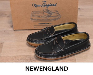 【送料無料】新品 NEW ENGLAND 5 overcast Penny Loafer 9 レザー ローファー