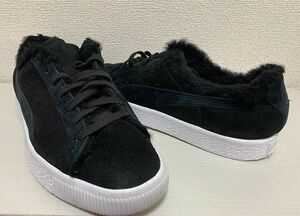 プーマ PUMA アローズ B&Y別注 クライド CLYDE FOR B&Y シープスキン ボア ブラック サイズ29.0 [m-0044]