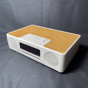 【現状品】 YAMAHA/ヤマハ DESKTOP AUDIO SYSTEM デスクトップオーディオ CD USB FM AMラジオ Bluetooth aptX AAC クロック TSX-B235 