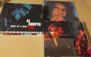 AL KOOPERの2枚組Soul of a Man: Al Kooper Liveボックス入り。