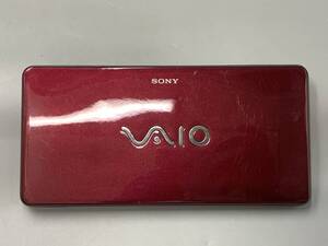 12＃E/6326　SONY ソニー　VAIO type P VGN-P61S　WinXP搭載 モバイルPC　レッド　現状/未確認　60サイズ