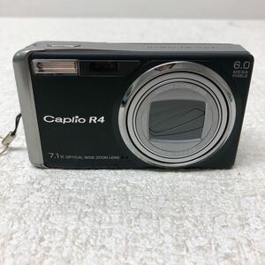 0529E RICOH Caplio R4 コンパクトデジタルカメラ デジカメ リコー カプリオ ブラック 7.1×OPTICAL WIDE ZOOM LENS f=4.6-33 1:3.3-4.8