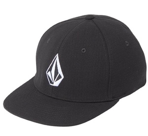 Volcom V Full Stone Xfit 2 Hat Cap Black S/M キャップ