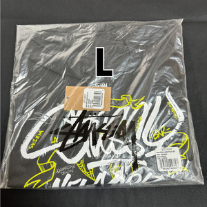 【L　未開封】 STUSSY Born Raised Handstyles Tee ステューシー　ボーンレイズド　ハンドスタイルズ　supreme wtaps ennoy 