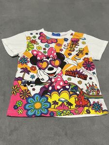 ディズニーリゾート半袖Tシャツ110 ミニーちゃん