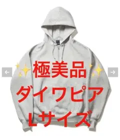 ✨極美品✨ダイワピア39 テックハーフジップスウェットパーカー Lサイズ