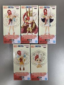 新品未開封 数3 ワンピース ワールドコレクタブルフィギュア ウタ コレクション 全5種セット ONE PIECE FILM RED WCF ワーコレ 定形外660円