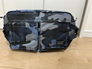 新品 HEAD PORTER ヘッドポーター JUNGLE WAIST BAG ジャングル ウエストバッグ ダークネイビー　ポーター　カモフラ　ネイビー ショルダー