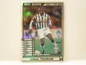 ■ WCCF 2001-2002 BE リリアン・テュラム　Lilian Thuram 1972 France　Juventus FC 01-02 Serie A Best Eleven