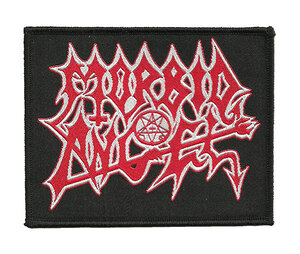 Morbid Angel (モービッドエンジェル) ワッペン パッチ Morbid Angel Logo Woven Patch Black (The Earache Records)