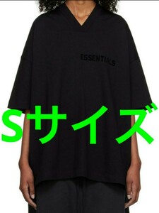 新品　未使用品　正規品　FOG ESSENTIALS 黒　FEAR OF GOD フォグ　エッセンシャルズ　エフオージー　 ロゴTシャツ　ゲームシャツ Tシャツ