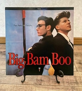 LP■BIG BAM BOO★ビッグ・バン・ブー「fun, faith, & fairplay」UKギターポップ、ネオアコ系ロック、’88年作品