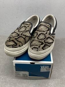 E★VANS バンズ / スリッポン / 蛇柄 スネーク / サイズ 28.0cm / Super Comfycush