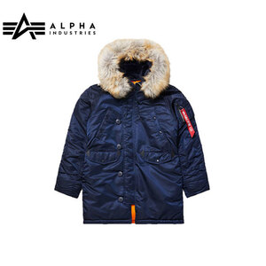 アルファインダストリー ALPHA INDUSTRIES N-3B W PARKA REPLICA BLUE XSサイズ レディース ジャケット ミリタリー alwjn44502c1rblxs