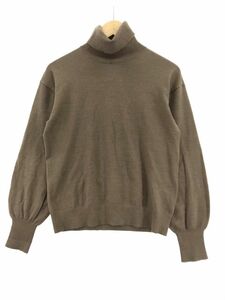 NATURAL BEAUTY ナチュラルビューティー タートルネック ニット セーター size38/ブラウン ◇■ ☆ djb6 レディース