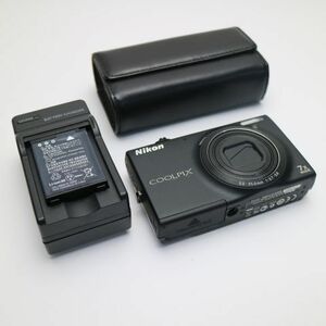 美品 COOLPIX S6100 ノーブルブラック 即日発送 デジカメ Nikon デジタルカメラ 本体 あすつく 土日祝発送OK