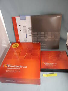 S053#中古 Microsoft Visual Studio 2005 Professional Edition パッケージ版 ビジュアル スタジオ　開発　システム開発　basic c