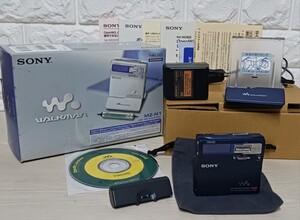 希少　動作品　SONY Net MDウォークマン MZ-N1 ウォークマン MD　元箱 ソニー　プレイヤー　MD MDウォークマン　録音　(6)